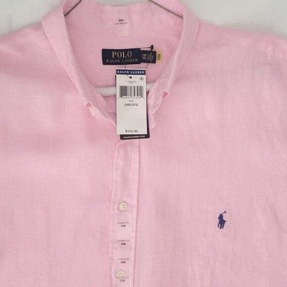 Ralph Lauren Polo Lightweight Linen Shirt - Picture 1 of 14